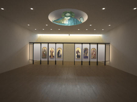 East Transom and Iconostasis