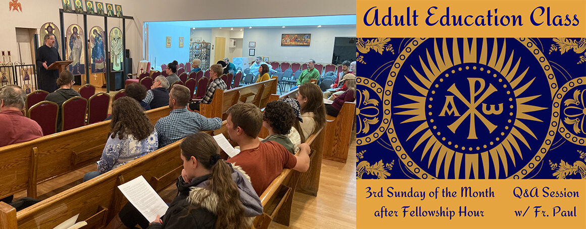 Adult Education Class – Q&A Sessions with Fr. Paul